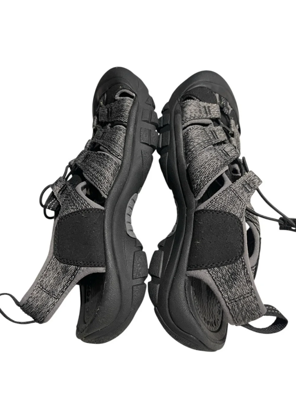 Keen Men’s Newport H2 Sandal Water And Hiker SZ 9 Black Steel Grey
